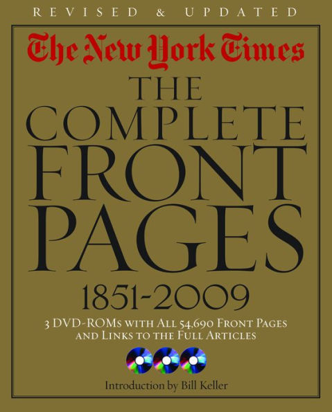 The New York Times: The Complete Front Pages 1851-2009