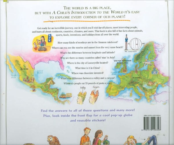A Child's Introduction to the World: Geography, Cultures, and People--From the Grand Canyon to the Great Wall of China