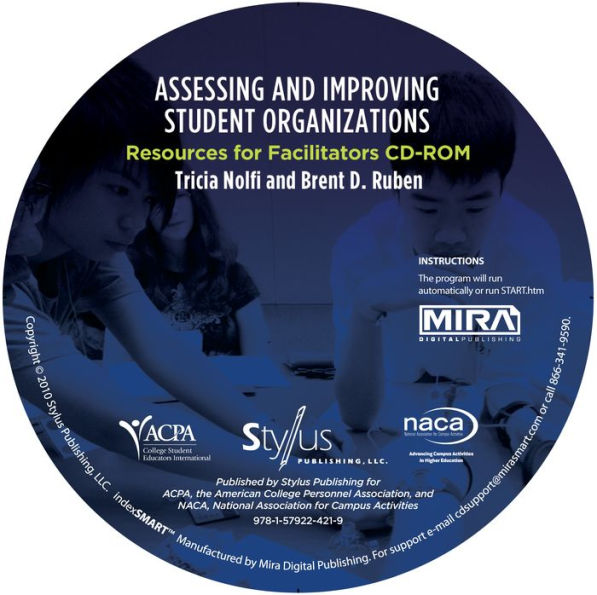 Assessing and Improving Student Organizations: Resources for Facilitators CD-ROM