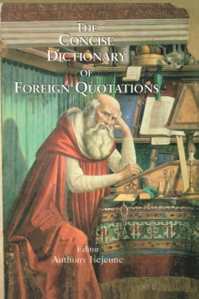 Concise Dictionary of Foreign Quotations