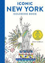 Iconic New York Coloring Book: 24 Sights to Fill In and Frame