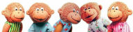 Title: FIVE LITTLE MONKEYS FINGER PUPPET PLAYSET