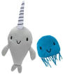 Narwhal and Jelly Fingerpuppet