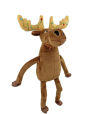 Alternative view 2 of Elmore the Christmas Moose Plush