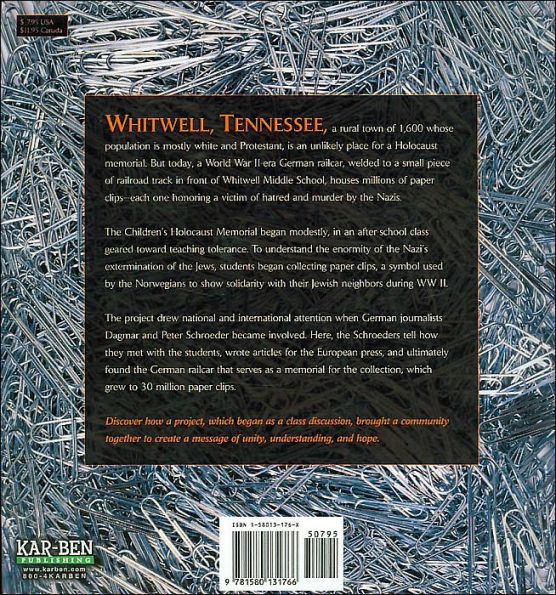 Six Million Paper Clips The Making of a Children's Holocaust Memorial