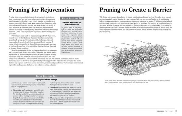 Pruning Made Easy: A Gardener's Visual Guide to When and How Prune Everything, from Flowers Trees