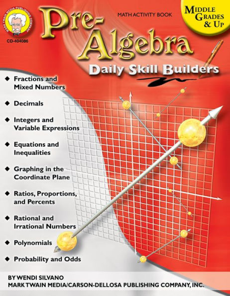 Pre-Algebra (Daily Skill Builders Series)