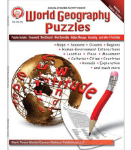 Title: World Geography Puzzles, Author: Mark Twain Media