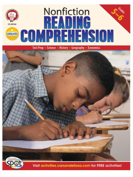 Nonfiction Reading Comprehension, Grades 5 - 6