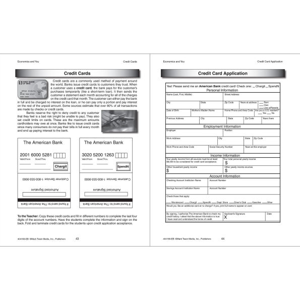 Economics and You, Grades 5 - 8