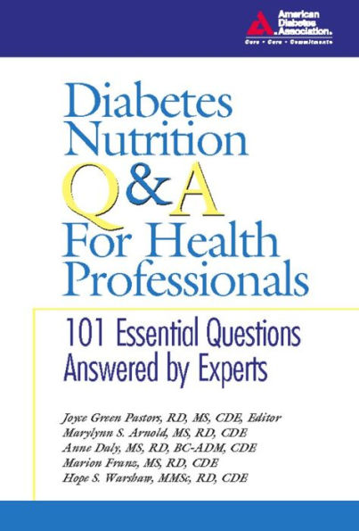 Diabetes Nutrition Q&A for Health Professionals