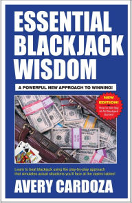 New books free download Essential Blackjack Wisdom CHM PDF 9781580423915 (English literature) by Avery Cardoza