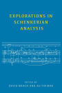 Explorations in Schenkerian Analysis