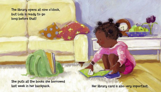 Lola at the Library by Anna McQuinn, Rosalind Beardshaw, Paperback ...