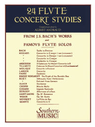 Title: 24 Flute Concert Studies: Unaccompanied Flute, Author: Hal Leonard Corp.