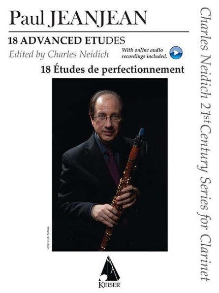 18 Advanced Etudes for Clarinet: Charles Neidich 21st Century Series (Book/Online Audio)