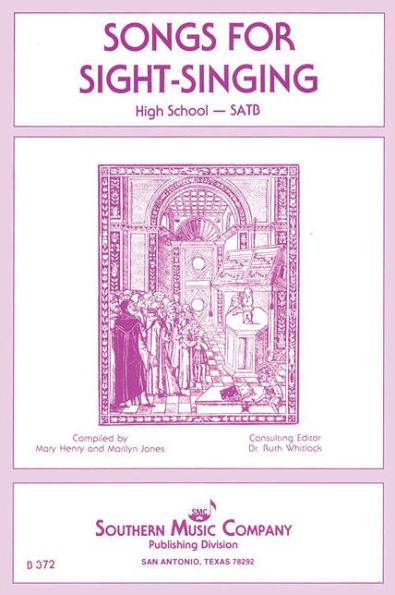 Songs for Sight Singing - Volume 1: High School Edition SATB Book