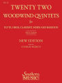 22 Woodwind Quintets - New Edition: Flute Part