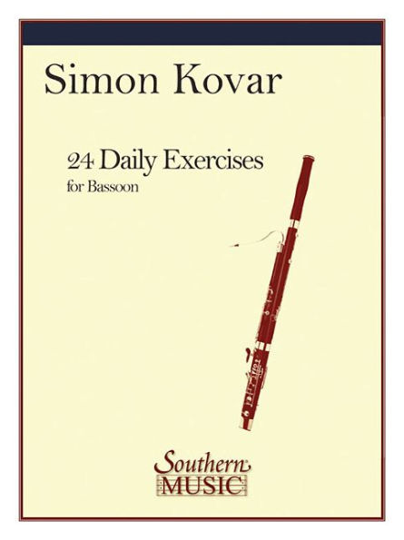 24 Daily Exercises for Bassoon: Bassoon