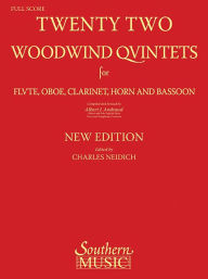 Title: 22 Woodwind Quintets - New Edition: Woodwind Quintet, Author: Albert Andraud