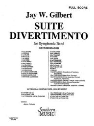 Title: Suite Divertimento: Band/Concert Band, Author: Sid Peacock