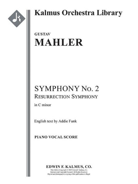 Symphony No. 2 in C minor -- Resurrection