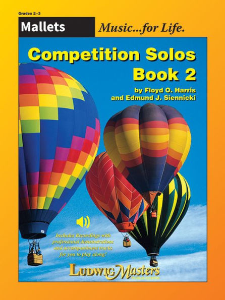 Competition Solos, Bk 2 Mallet Percussion: Book & CD