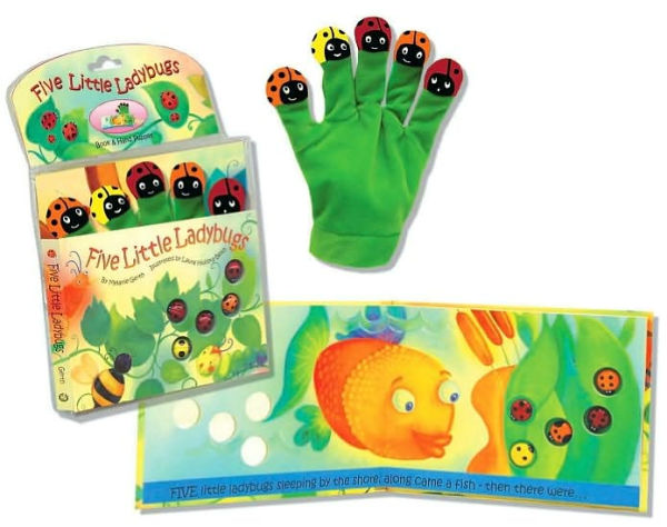 Five Little Ladybugs with Hand Puppet