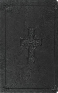 Title: ESV Thinline Bible (TruTone, Charcoal, Celtic Cross Design, Red Letter), Author: Crossway