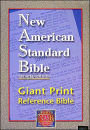 NASB Giant Print Reference Bible: New American Standard Bible Update, burgundy leathertex, thumb-indexed