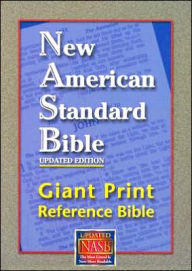 Title: NASB Giant Print Reference Bible: New American Standard Bible Update, black leathertex, thumb-indexed, Author: Foundation Publication Inc