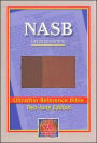 New American Standard Bible Ultrathin Reference: NASB UPdate LeatherTex, Brown/Light Brown