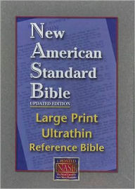 Title: New American Standard Bible Large Print Ultrathin Reference: NASB Update Bonded Burgundy, Author: The Lockman Foundation