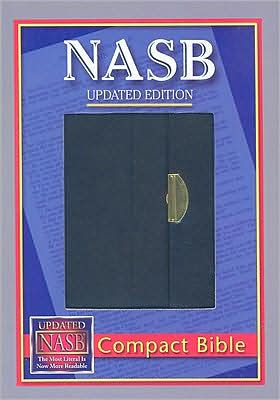 New American Standard Bible Compact: NASB Compact Black Snap Flap