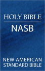NASB Pew Bible, Large Print Edition: New American Standard Bible Update, black hardcover