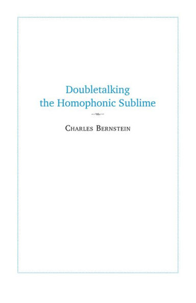 Doubletalking the Homophonic Sublime: Comedy, Appropriation, and the Sounds of One Hand Clapping