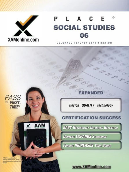 PLACE Social Studies 06 Teacher Certification Test Prep Study Guide