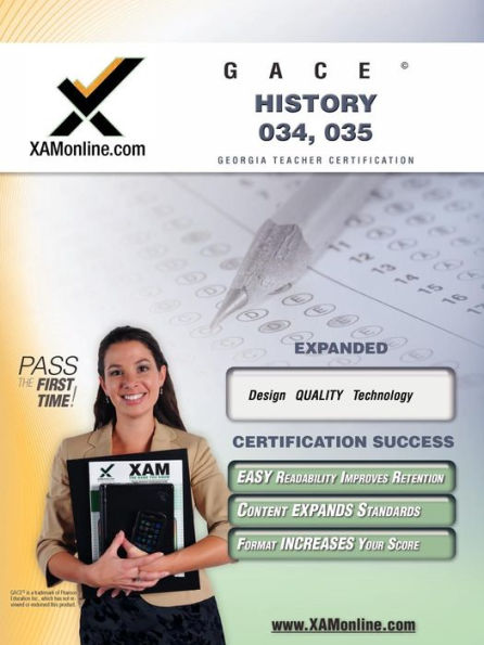 GACE History 034, 035 Teacher Certification Test Prep Study Guide