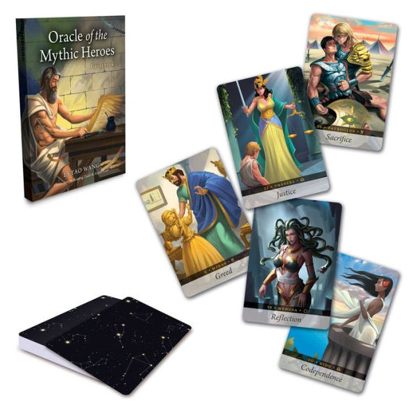 Oracle of the Mythic Heroes: A 40-Card Deck and Guidebook