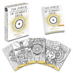 Alternative view 3 of The Power of Symbols Deck: Sacred Images for Meditation, Divination, and Coloring (A 41-Card Deck & Guidebook)