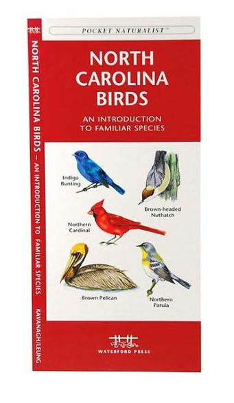 North Carolina Birds: A Folding Pocket Guide to Familiar Species