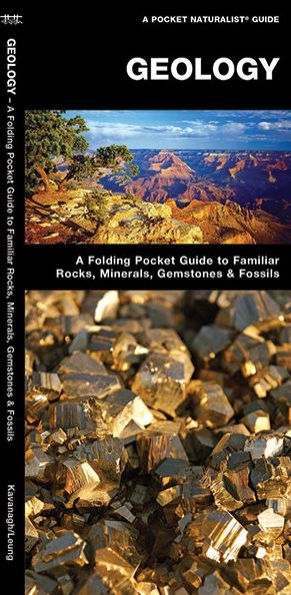 Geology: A Folding Pocket Guide to Familiar Rocks, Minerals, Gemstones & Fossils