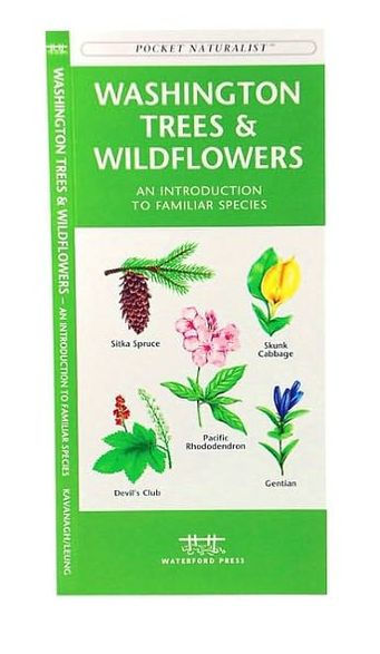 Washington State Trees & Wildflowers: A Folding Pocket Guide to Familiar Plants