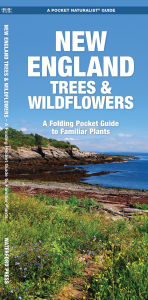 Title: New England Trees & Wildflowers: A Folding Pocket Guide to Familiar Plants, Author: James Kavanagh Waterford Press
