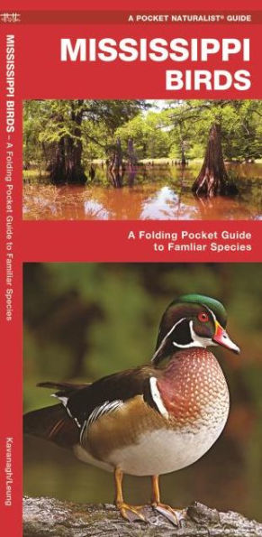 Mississippi Birds: A Folding Pocket Guide to Familiar Species