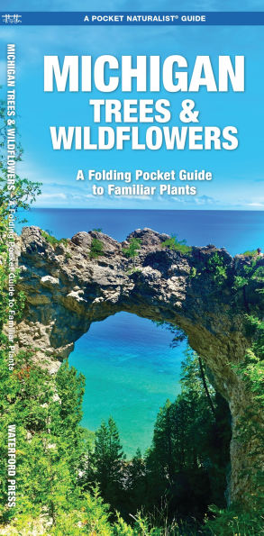 Michigan Trees & Wildflowers: A Folding Pocket Guide to Familiar Plants