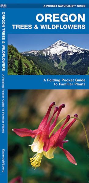 Oregon Trees & Wildflowers: A Folding Pocket Guide to Familiar Plants