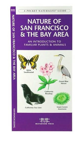 Nature of San Francisco & the Bay Area: A Folding Pocket Guide to Familiar Plants & Animals