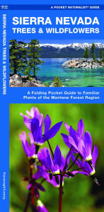 Title: Sierra Nevada Trees & Wildflowers: A Folding Pocket Guide to Familiar Plants of the Montane Forest Region, Author: James Kavanagh Waterford Press