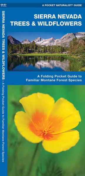 Sierra Nevada Trees & Wildflowers: A Folding Pocket Guide to Familiar Montane Forest Species